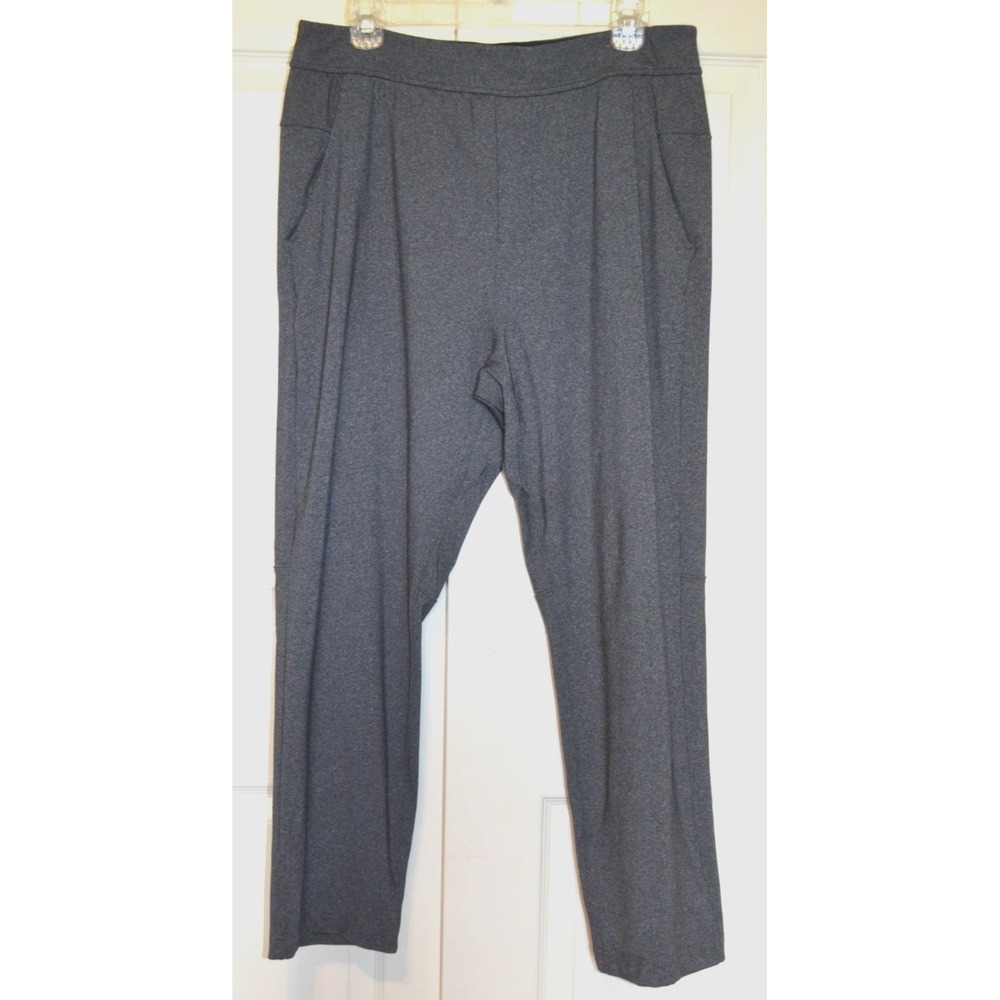 Lululemon Womens Gray Size Large Jogger Sweatpants Pockets VGC‎
